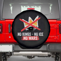 No Kings Protest Spare Tire Cover No Kings No Ice No Wars Anti Monarchy Statement