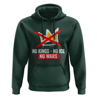 No Kings Protest Hoodie No Kings No Ice No Wars Anti Monarchy Statement