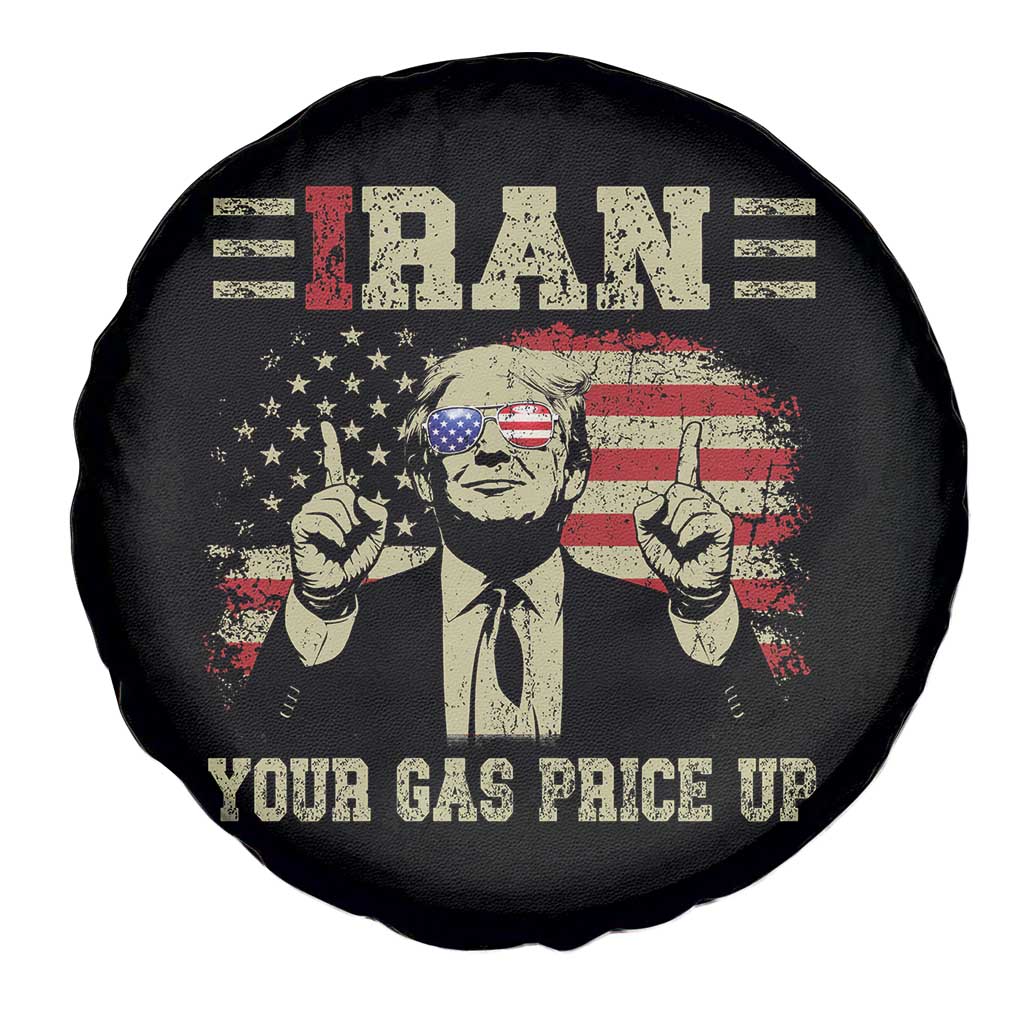 Iran Your Gas Price Up Spare Tire Cover Funny Political Gas Station