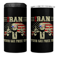 Iran Your Gas Price Up 4 in 1 Can Cooler Tumbler Funny Political Gas Station
