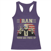 Iran Your Gas Price Up Racerback Tank Top Funny Political Gas Station
