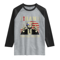 Iran Your Gas Price Up Raglan Shirt Funny Political Gas Station