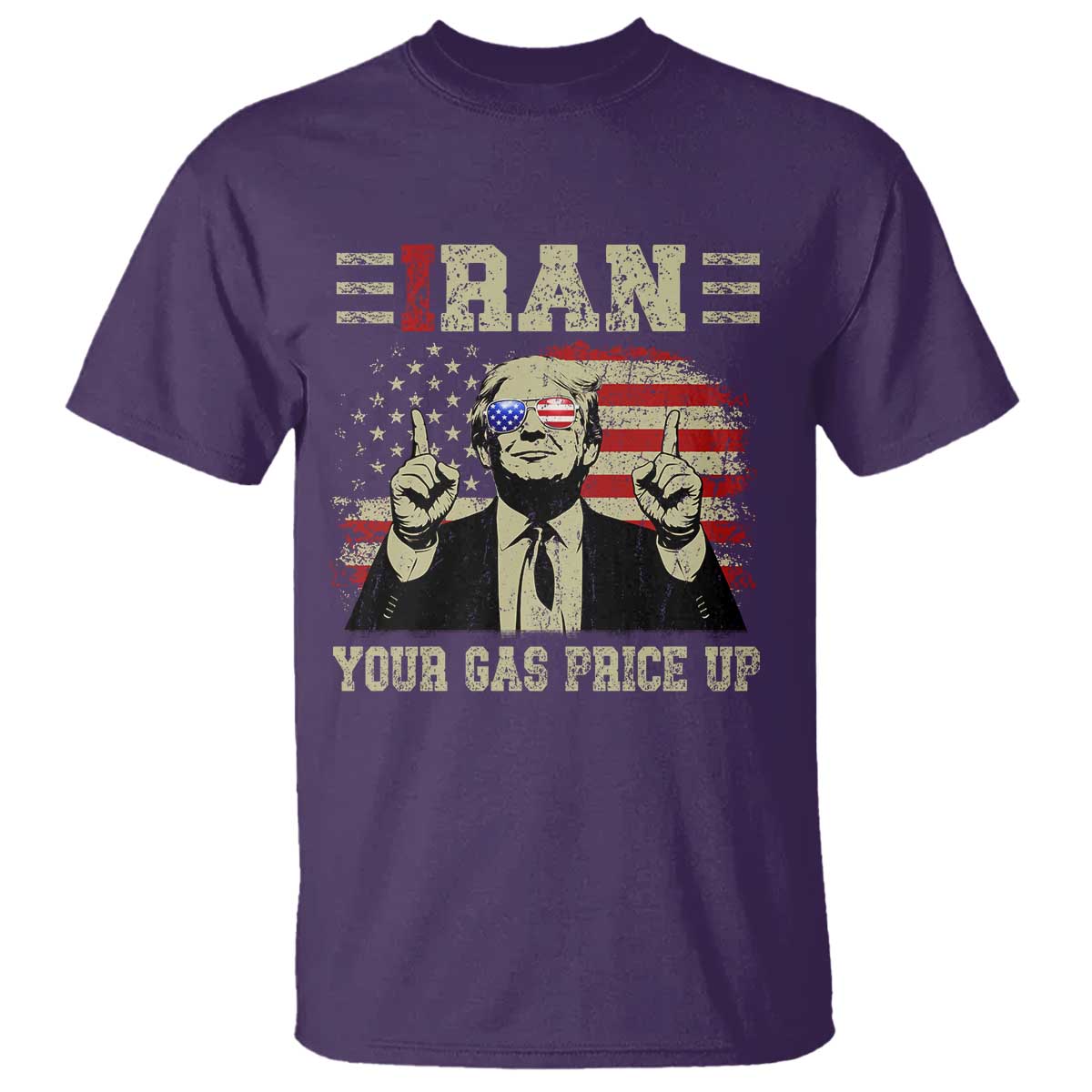 Iran Your Gas Price Up T Shirt Funny Political Gas Station
