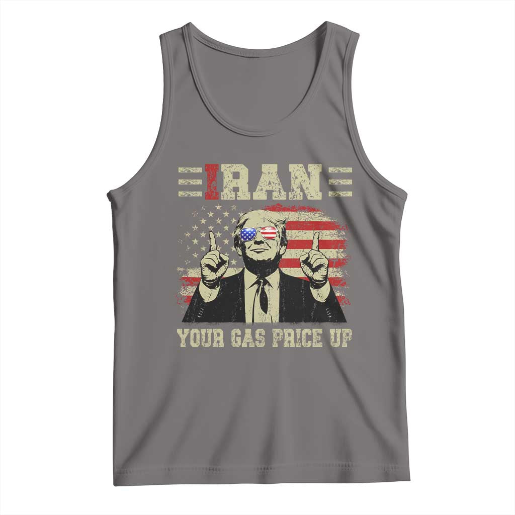 Iran Your Gas Price Up Tank Top Funny Political Gas Station