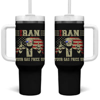 Iran Your Gas Price Up Tumbler With Handle Funny Political Gas Station