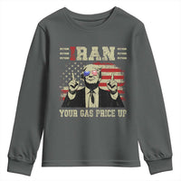 Iran Your Gas Price Up Youth Sweatshirt Funny Political Gas Station