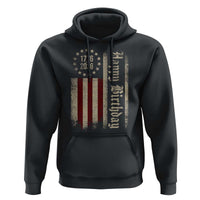 250th Birthday US July 4th 1776 2026 American Flag Hoodie