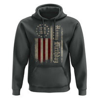 250th Birthday US July 4th 1776 2026 American Flag Hoodie