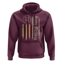 250th Birthday US July 4th 1776 2026 American Flag Hoodie
