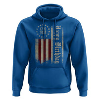 250th Birthday US July 4th 1776 2026 American Flag Hoodie