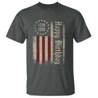 250th Birthday US July 4th 1776 2026 American Flag T Shirt