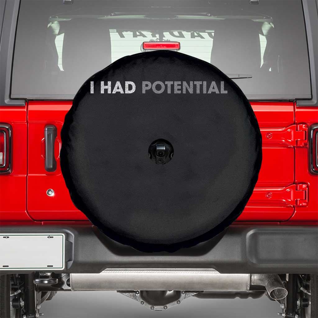 I Had Potential Spare Tire Cover Physics Science Teacher Humor