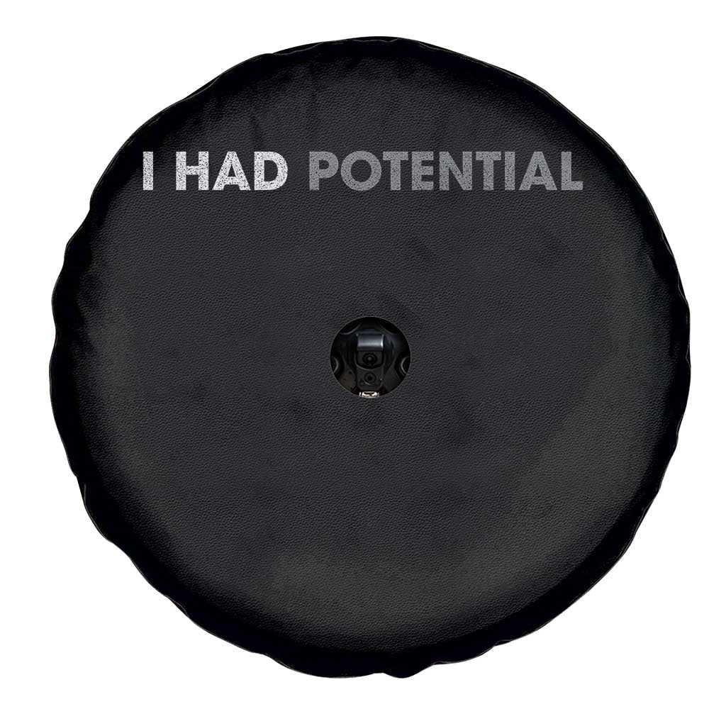 I Had Potential Spare Tire Cover Physics Science Teacher Humor