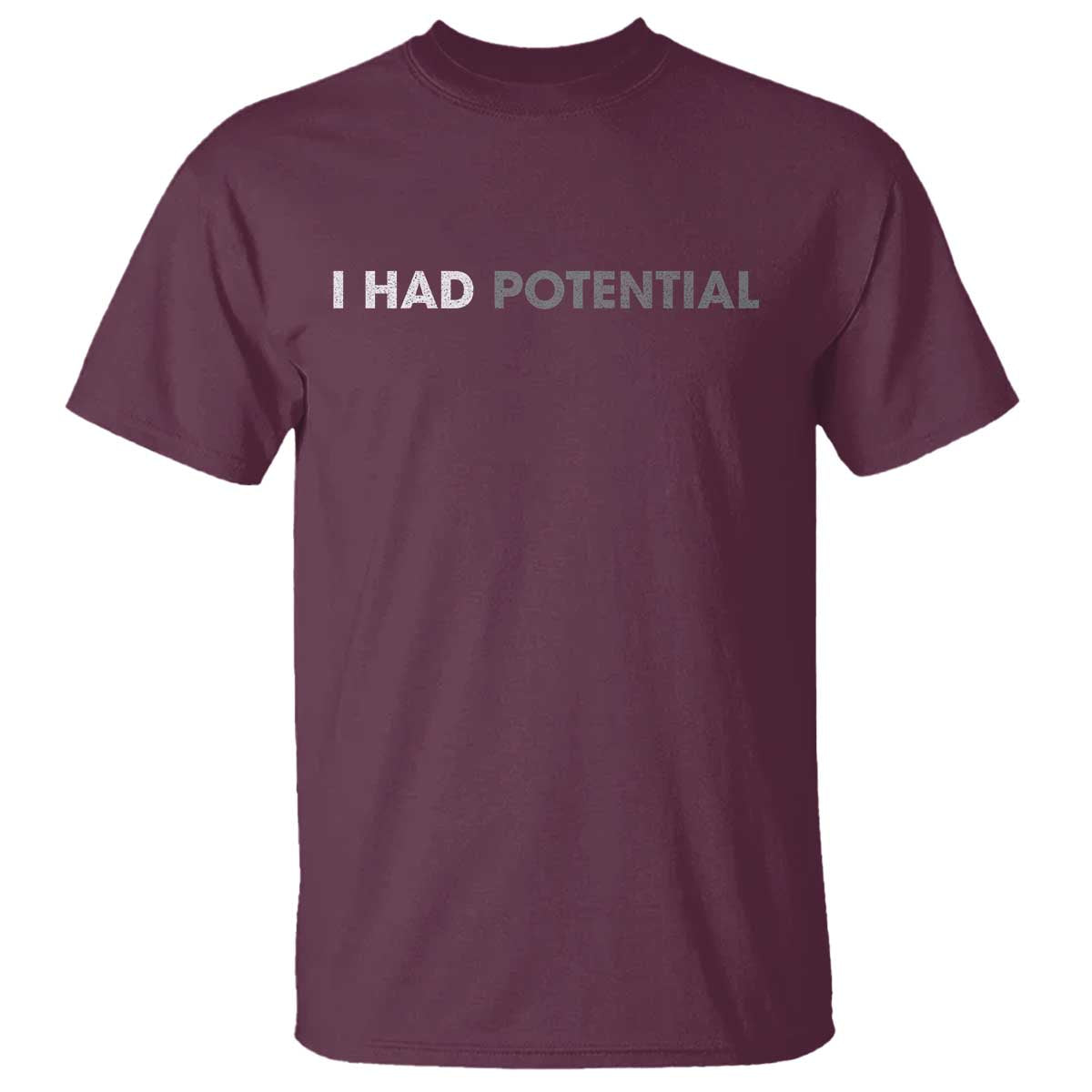 I Had Potential T Shirt Physics Science Teacher Humor