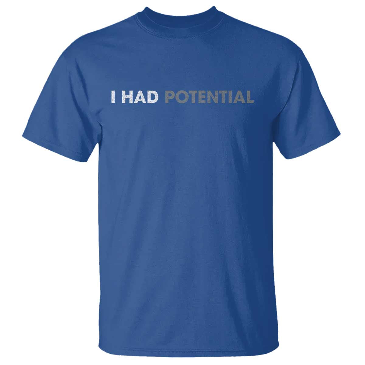 I Had Potential T Shirt Physics Science Teacher Humor