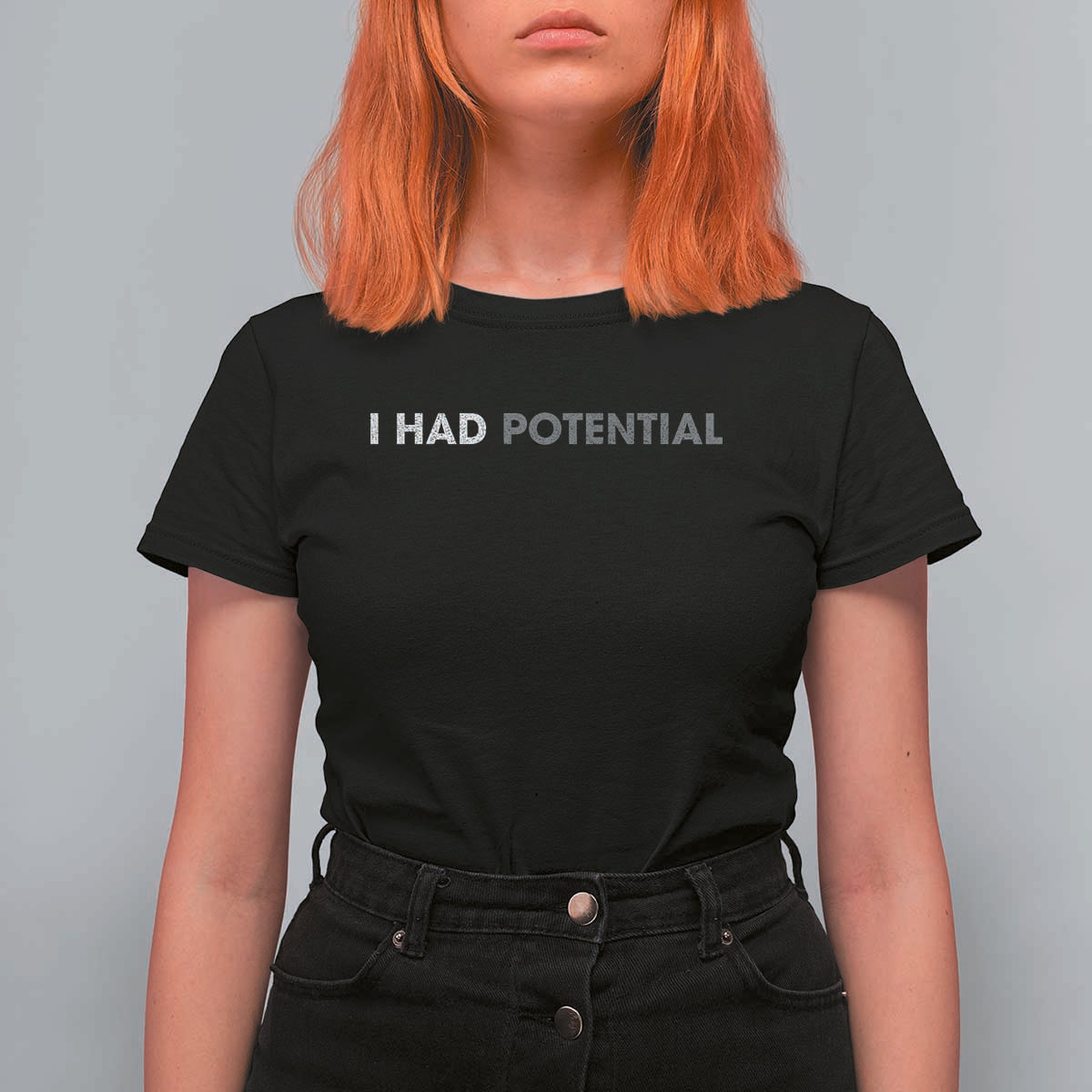 I Had Potential T Shirt For Women Physics Science Teacher Humor