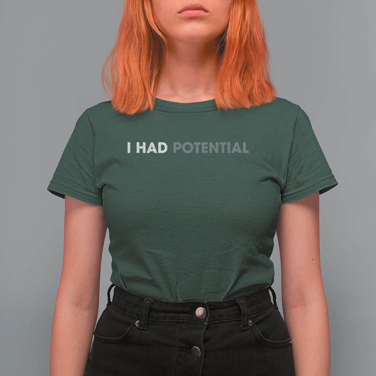 I Had Potential T Shirt For Women Physics Science Teacher Humor