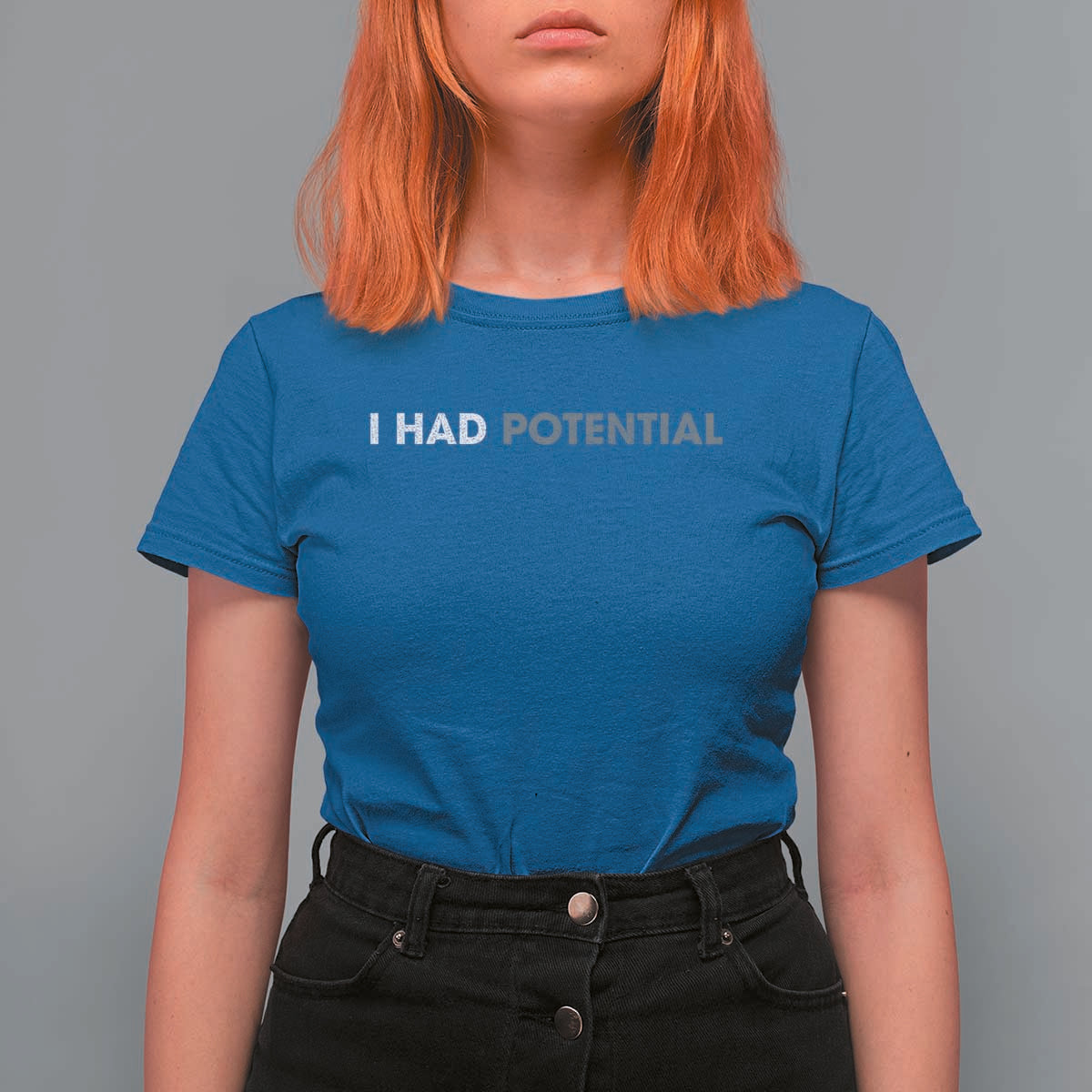 I Had Potential T Shirt For Women Physics Science Teacher Humor