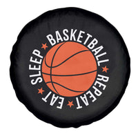 Basketball Lover Spare Tire Cover Eat Sleep Basketball Repeat - Wonder Print Shop
