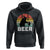 Funny Bear Deer Hoodie Vintage Retro Beer Mug - Wonder Print Shop