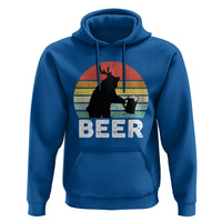 Funny Bear Deer Hoodie Vintage Retro Beer Mug - Wonder Print Shop