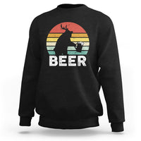 Funny Bear Deer Sweatshirt Vintage Retro Beer Mug - Wonder Print Shop