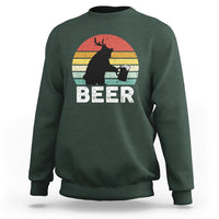 Funny Bear Deer Sweatshirt Vintage Retro Beer Mug - Wonder Print Shop