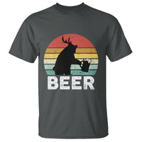 Funny Bear Deer T Shirt Vintage Retro Beer Mug - Wonder Print Shop