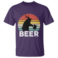 Funny Bear Deer T Shirt Vintage Retro Beer Mug - Wonder Print Shop