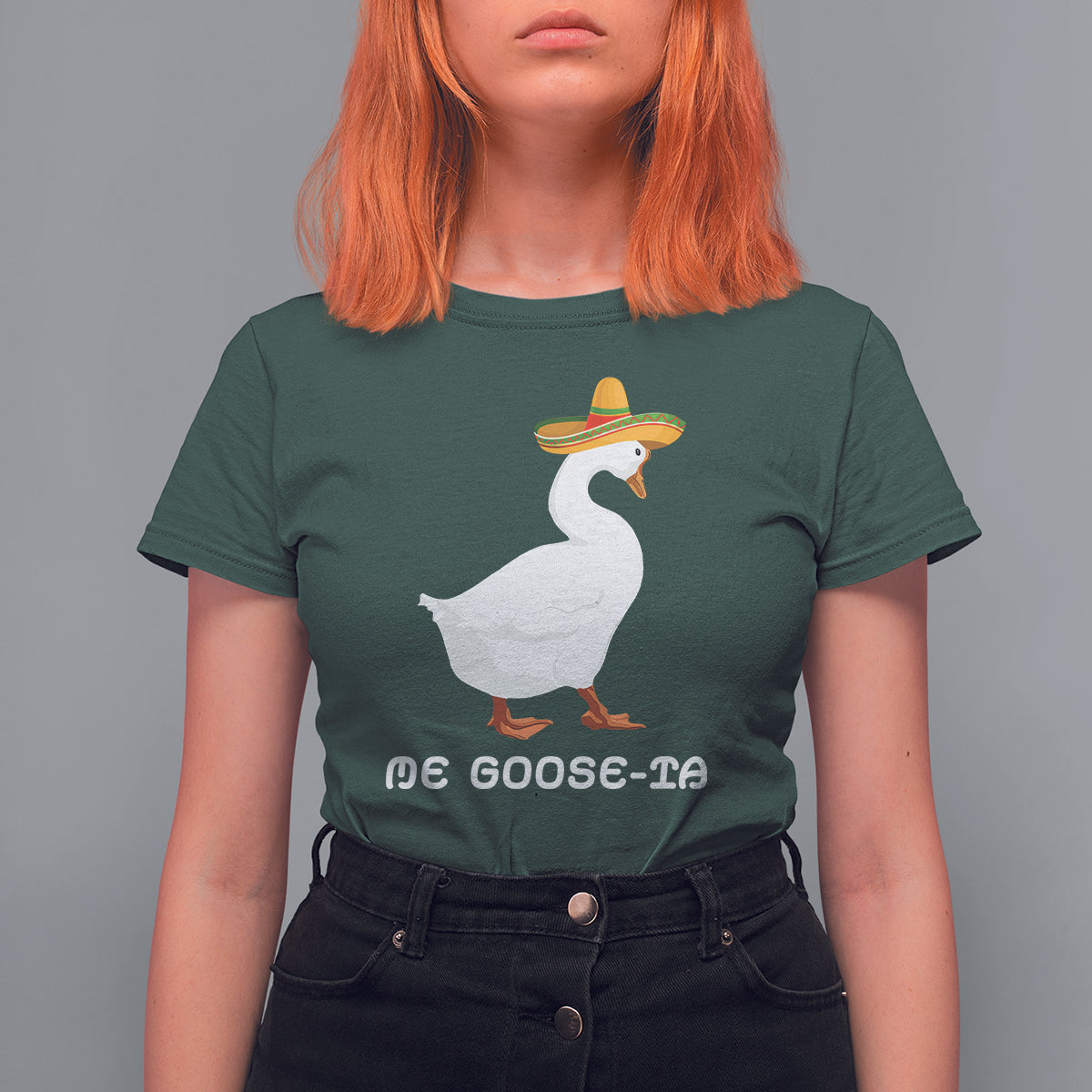 Funny Goose Cinco De Mayo T Shirt For Women Me Goose - Ta - Wonder Print Shop