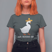 Funny Goose Cinco De Mayo T Shirt For Women Me Goose - Ta - Wonder Print Shop