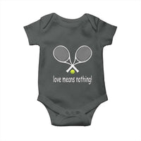 Funny Tennis Lover Baby Onesie Love Means Nothing - Wonder Print Shop