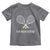 Funny Tennis Lover Toddler T Shirt Love Means Nothing - Wonder Print Shop