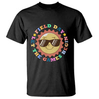 Field Day T Shirt Let The Games Begin Retro Groovy Smile Face Sunshine - Wonder Print Shop