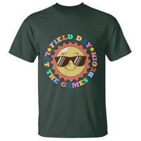 Field Day T Shirt Let The Games Begin Retro Groovy Smile Face Sunshine - Wonder Print Shop