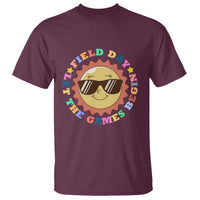Field Day T Shirt Let The Games Begin Retro Groovy Smile Face Sunshine - Wonder Print Shop