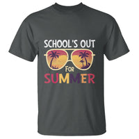 Schools Out For Summer T Shirt End Of School Retro Sunglasses Summer Vacation - Wonder Print Shop