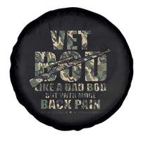 Funny Veteran Vet Bod Like A Dad Bod But With More Back Pain Spare Tire Cover