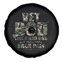 Funny Veteran Vet Bod Like A Dad Bod But With More Back Pain Spare Tire Cover
