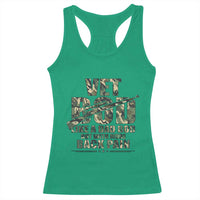 Funny Veteran Vet Bod Like A Dad Bod But With More Back Pain Racerback Tank Top