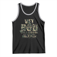 Funny Veteran Vet Bod Like A Dad Bod But With More Back Pain Tank Top