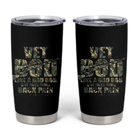 Funny Veteran Vet Bod Like A Dad Bod But With More Back Pain Tumbler Cup