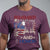 Remember And Honor T Shirt Memorial Day Veteran Boots American Flag