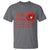 I Wear A Little Poppy Memorial Day T Shirt Veterans Day USA Red Poppy Flower