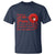 I Wear A Little Poppy Memorial Day T Shirt Veterans Day USA Red Poppy Flower
