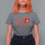 I Wear A Little Poppy Memorial Day T Shirt For Women Veterans Day USA Red Poppy Flower