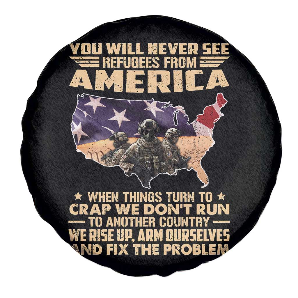 You Will Never See Refugees From America When Things Turn To Spare Tire Cover