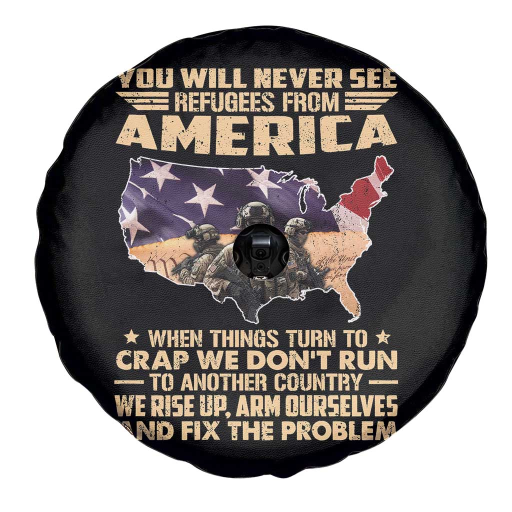 You Will Never See Refugees From America When Things Turn To Spare Tire Cover