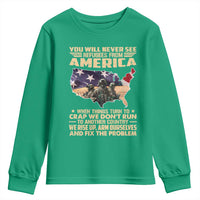 You Will Never See Refugees From America When Things Turn To Youth Sweatshirt