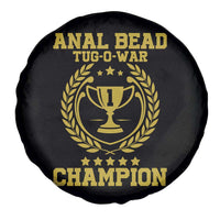 Funny #1 Anal Bead Tug O War Champion Spare Tire Cover Adult Humor Cringe